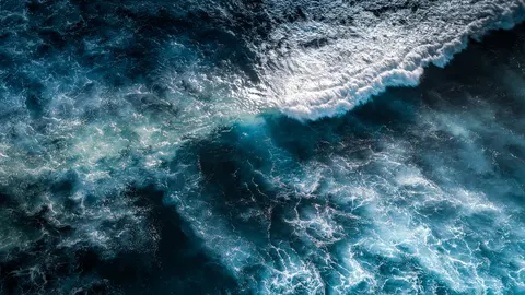 Fondo de pantalla Olas del Océano 4K · ocean · 3840×2160