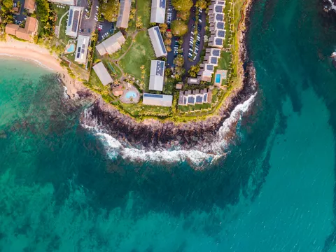 Aerial Coastline 4K Wallpaper · aerial · 3840×2880