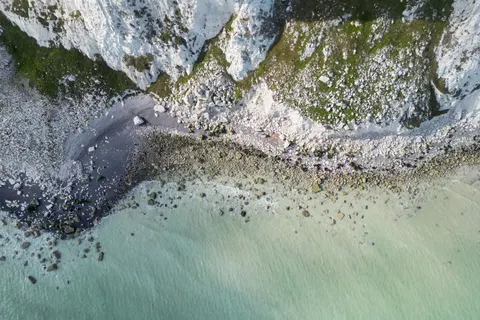 हवाई तटरेखा 4K वॉलपेपर · aerial · 3840×2560