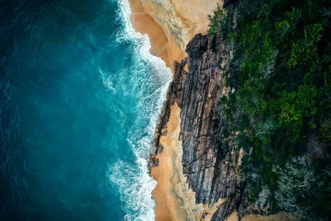 والپیپر امواج اقیانوس با کیفیت 4K · ocean · 3840×2560