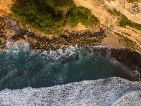 Fondo de pantalla Olas del Océano 4K · ocean · 3840×2880
