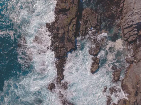 Meereswellen 4K Hintergrundbild · ocean · 3840×2880