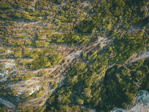 Papel de parede Floresta Aérea 4K · aerial · 3840×2880