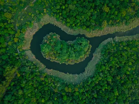 航拍森林 4K壁纸 · aerial · 3840×2880