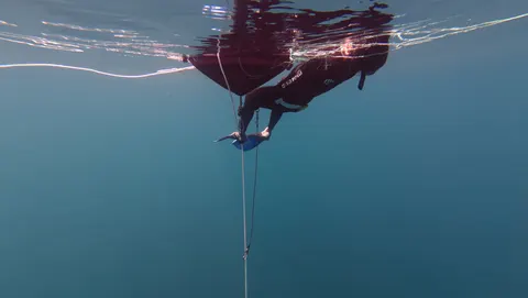 Обои Дайвер 4K · underwater · 3840×2166