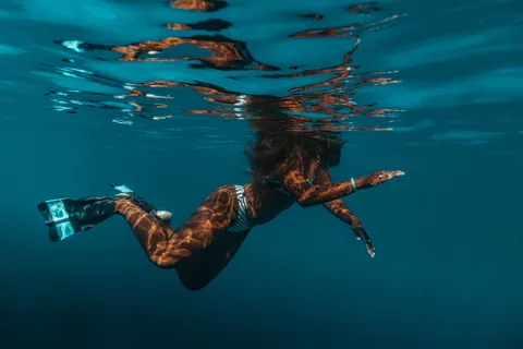 Обои Дайвер 4K · underwater · 3840×2560