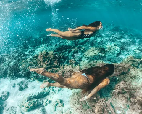 Обои Дайвер 4K · underwater · 3840×3072