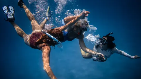 Обои Дайвер 4K · underwater · 3840×2160
