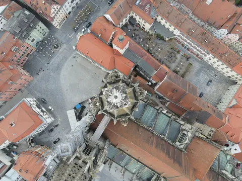 Sfondo Città dall'Alto 4K · aerial · 3840×2880