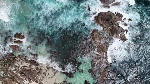 Fondo de pantalla Olas del Océano 4K · ocean · 3840×2160