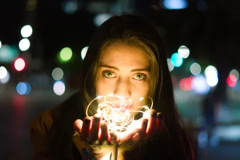 Bokeh Lights 4K Wallpaper · abstract · 3840×2563