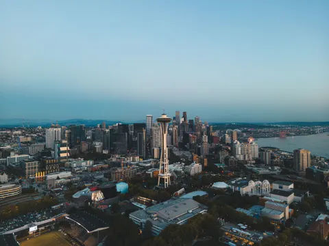 Tapeta Miasto z Lotu Ptaka 4K · aerial · 3840×2880