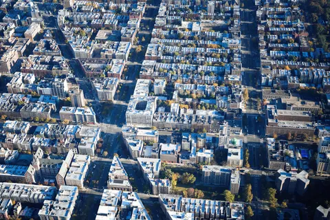 Aerial City 4K Wallpaper · aerial · 3840×2560