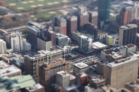 Sfondo Città dall'Alto 4K · aerial · 3840×2560