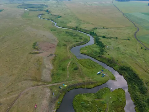 والپیپر رودخانه هوایی با کیفیت 4K · aerial · 3840×2880