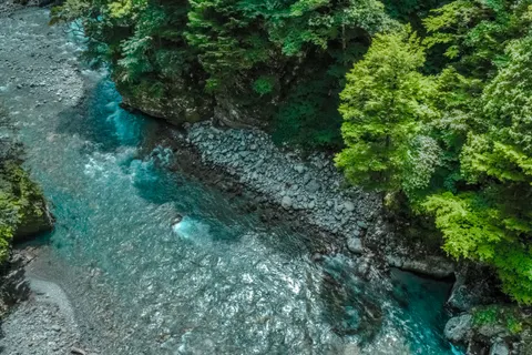 والپیپر رودخانه هوایی با کیفیت 4K · aerial · 3840×2560