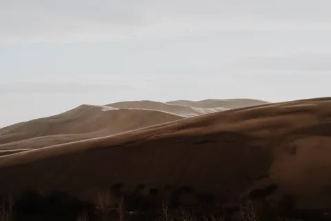 Aerial Dunes 4K Wallpaper · aerial · 3840×2560