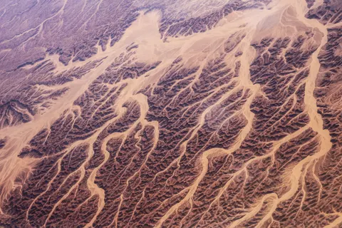 والپیپر تپه‌های شنی هوایی با کیفیت 4K · aerial · 3840×2560