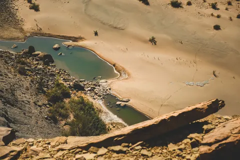 Sfondo Dune viste dall'alto 4K · aerial · 3840×2560