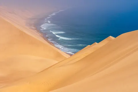 Aerial Dunes 4K Wallpaper · aerial · 3840×2561