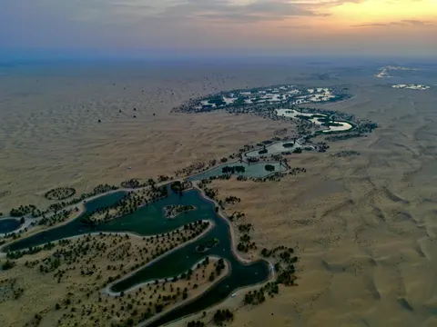 والپیپر تپه‌های شنی هوایی با کیفیت 4K · aerial · 3840×2880