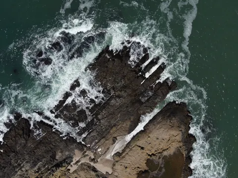 Aerial Coastline 4K Wallpaper · aerial · 3840×2880