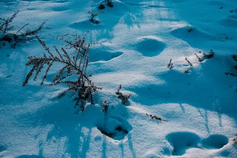 Winterschnee 4K Hintergrundbild · nature · 3840×2560