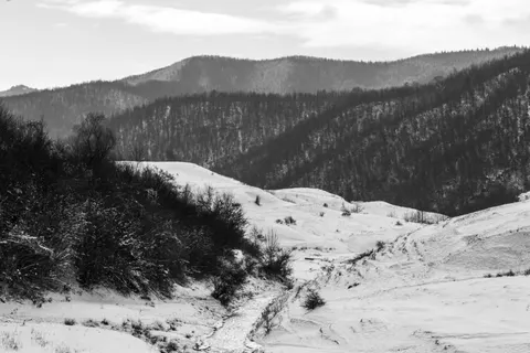 Winter Snow 4K Wallpaper · nature · 3840×2560