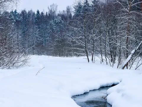 Fondo de pantalla Nieve de invierno 4K · nature · 3840×2892