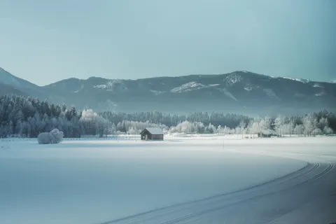 Winterschnee 4K Hintergrundbild · nature · 3840×2561