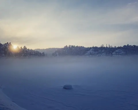 Fond d'écran Neige d'hiver 4K · nature · 3840×3060