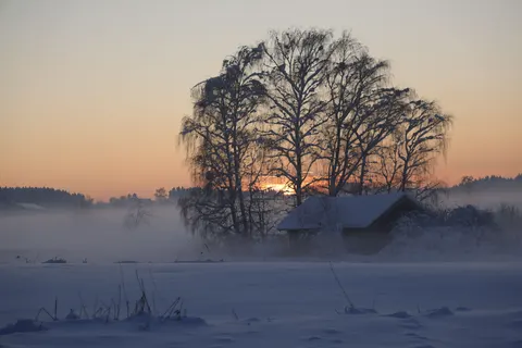 冬日雪景 4K壁纸 · nature · 3840×2561