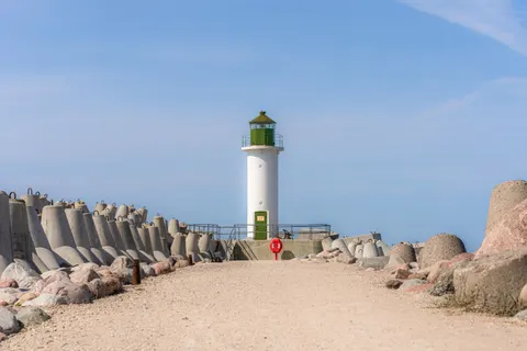 灯台のある海岸 4K壁紙 · ocean · 3840×2560