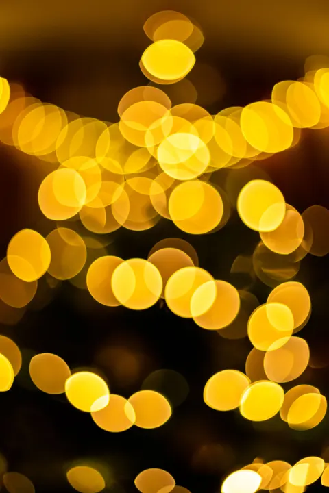 چراغ‌های بوکه والپیپر موبایل · lockscreen · 1440×2160