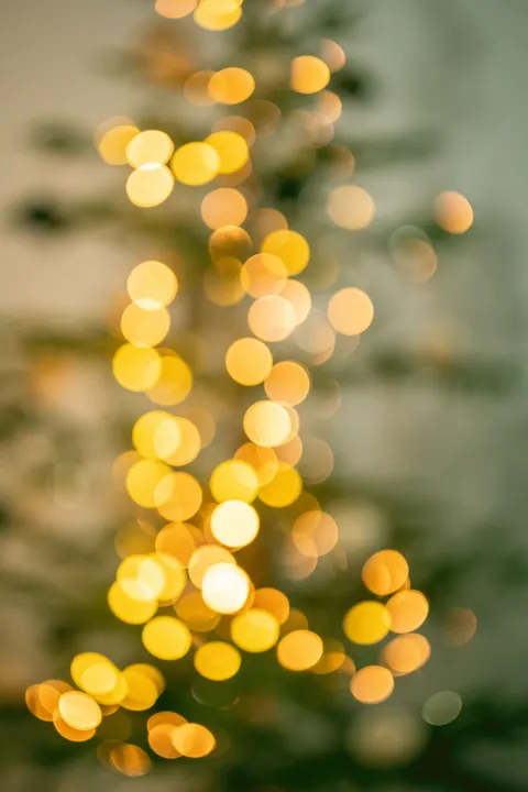 چراغ‌های بوکه والپیپر موبایل · lockscreen · 1440×2160