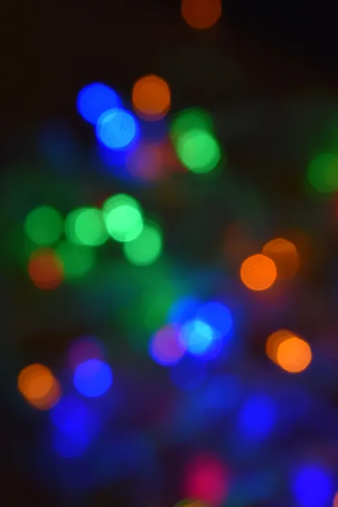 Bokeh Lichtjes Telefoon Achtergrond · lockscreen · 1440×2160
