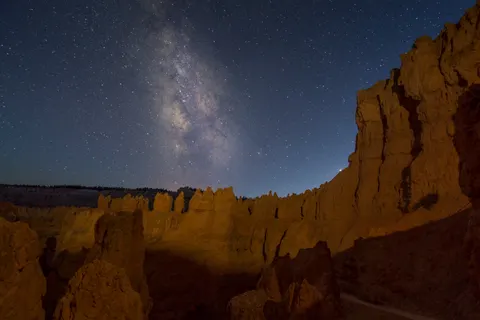 Galaxy Night Sky 4K Wallpaper · space · 3840×2558
