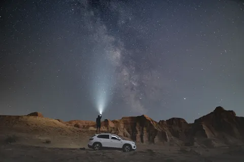 Galaxy Night Sky 4K Wallpaper · space · 3840×2561