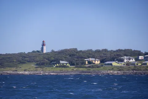 灯台のある海岸 4K壁紙 · ocean · 3840×2561