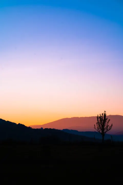 گرادیان غروب والپیپر موبایل · gradient · 1440×2160