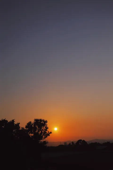Sonnenuntergang-Verlauf Handy-Hintergrundbild · gradient · 1440×2160