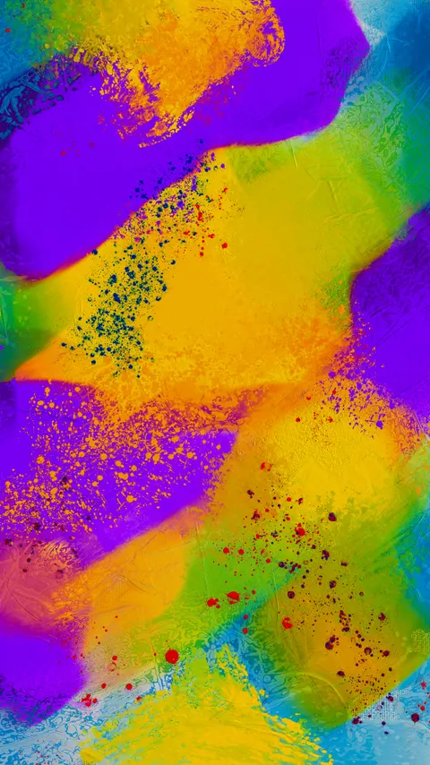 流れる絵の具 スマホ壁紙 · gradient · 1440×2560