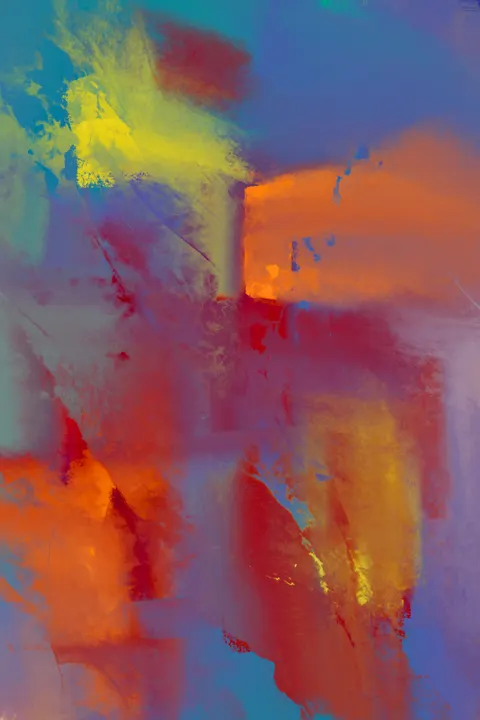 Течение краски обои для телефона · gradient · 1440×2160