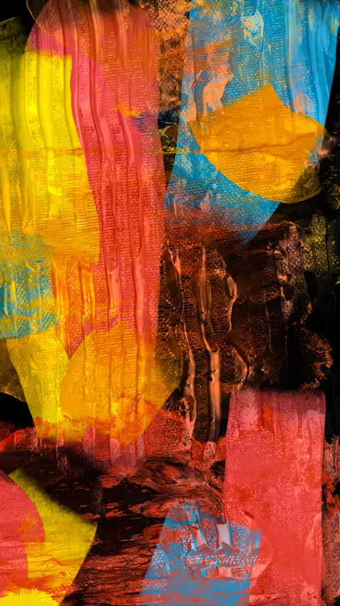 颜料流动 手机壁纸 · gradient · 1440×2560