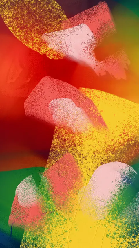 Течение краски обои для телефона · gradient · 1440×2560