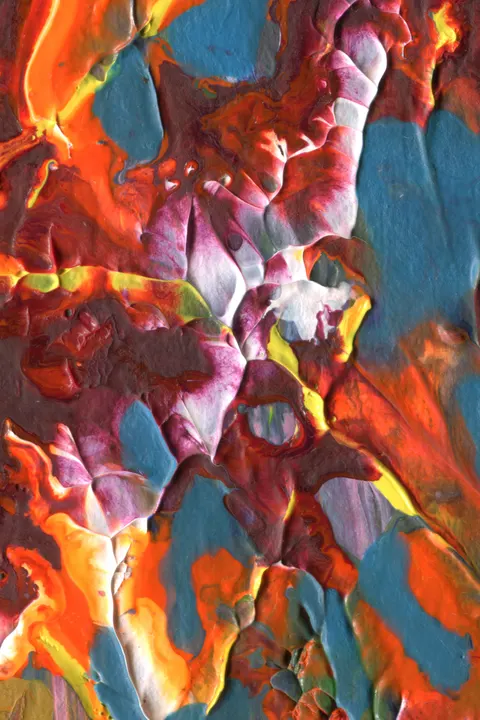 बहता रंग मोबाइल वॉलपेपर · gradient · 1440×2160