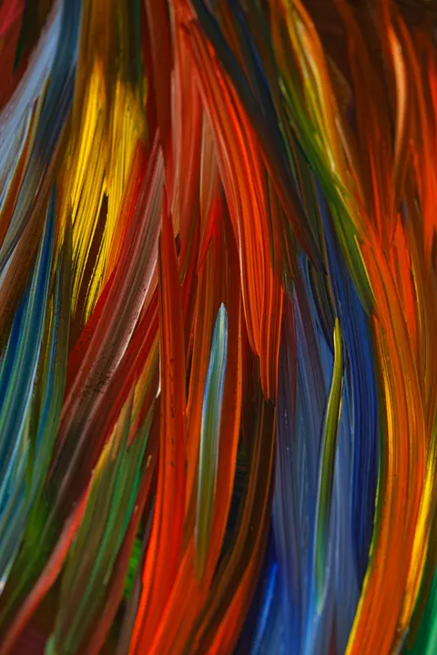Fließende Farbe Handy-Hintergrundbild · gradient · 1440×2159