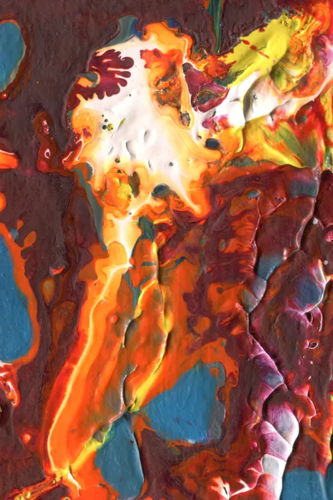 颜料流动 手机壁纸 · gradient · 1440×2160