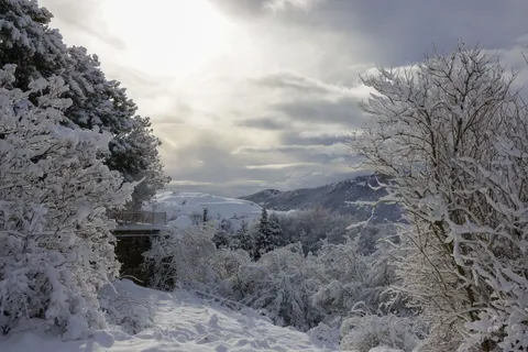 Winter Snow 4K Wallpaper · nature · 3840×2561