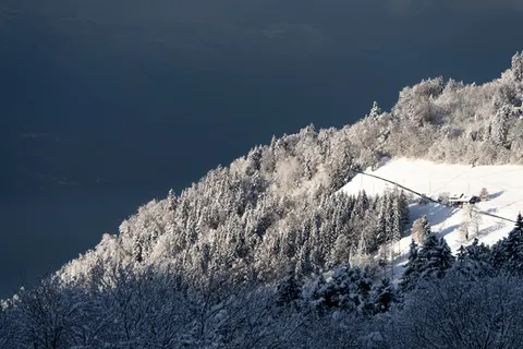 Winterschnee 4K Hintergrundbild · nature · 3840×2560